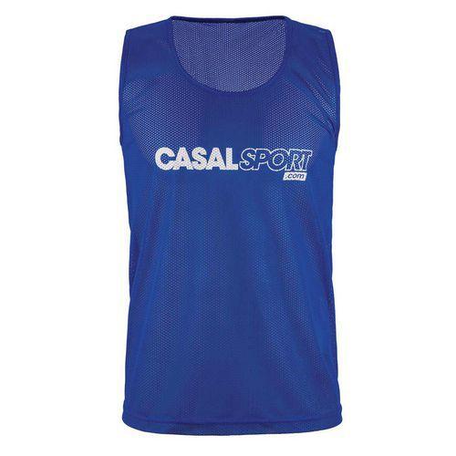 Illustration de : Chasuble Essentielle bleu - Casal Sport