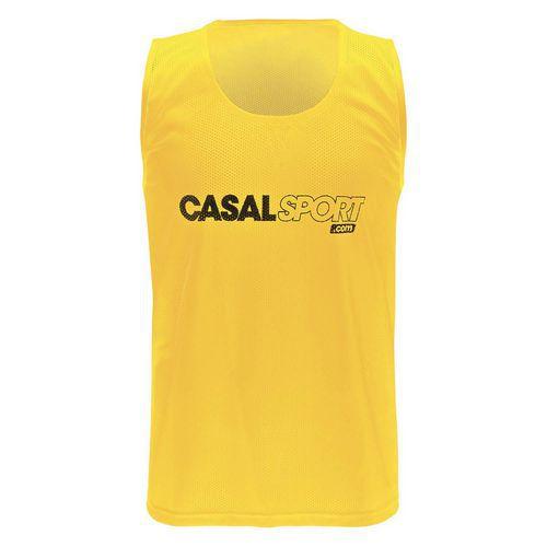 Illustration de : Chasuble Essentielle jaune - Casal Sport