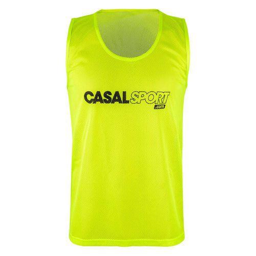 Illustration de : Chasuble Essentielle jaune fluo Casal Sport