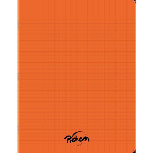 Cahier polypropylène 96 pages seyes 24x32 cm 80g orange thumbnail image 1
