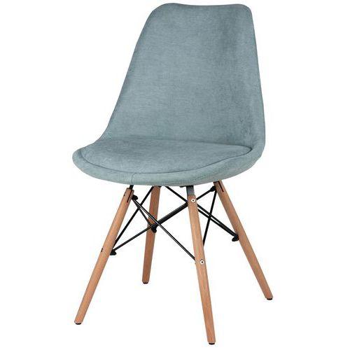 Lot de 4 chaises Lindy pieds bois naturel  Somcasa thumbnail image 1