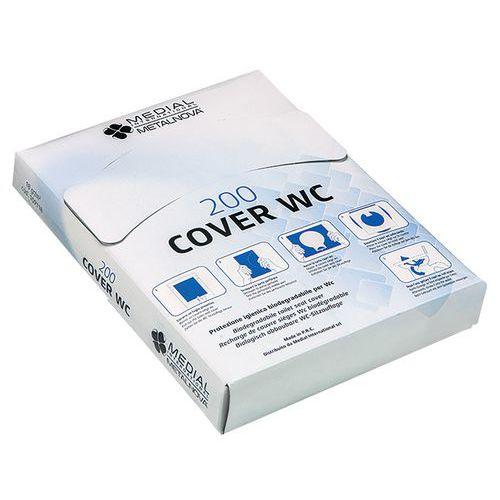 Couvre-sièges biodégradable blanc - Lot de 10 paquets thumbnail image 1