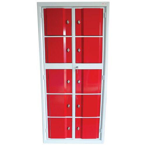 Armoire visitable Omega sans pieds 2 colonnes - Manutan Expert fullname image