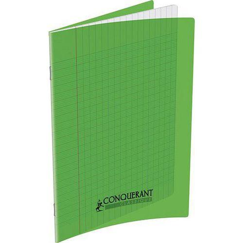 Cahier polypropylène 90g 32 pages seyes 17x22 cm - Conquerant fullname image