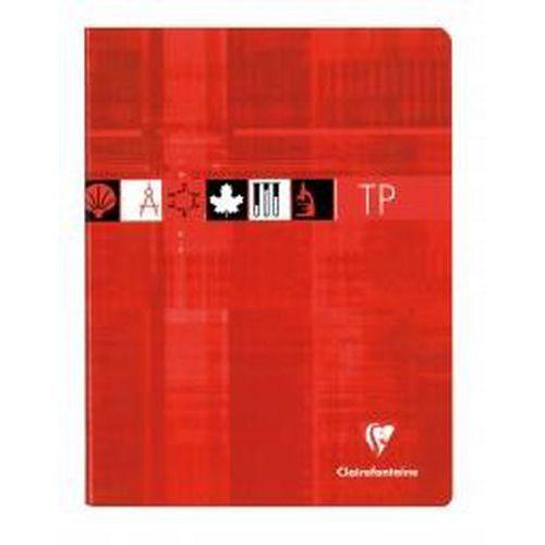 Illustration de : Cahier TP 17x22 cm 80 pages seyes 90g dessin 125g - Clairefontaine