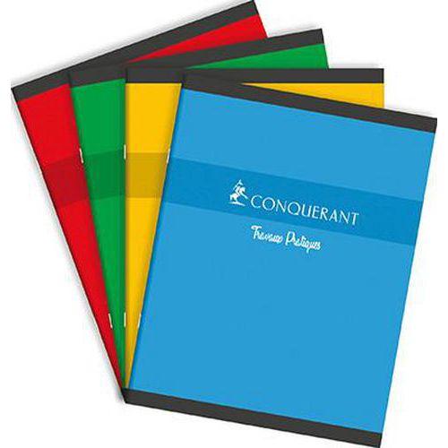 Cahier étudiant piqûre 70g A4 5x5 96 pages thumbnail image 1