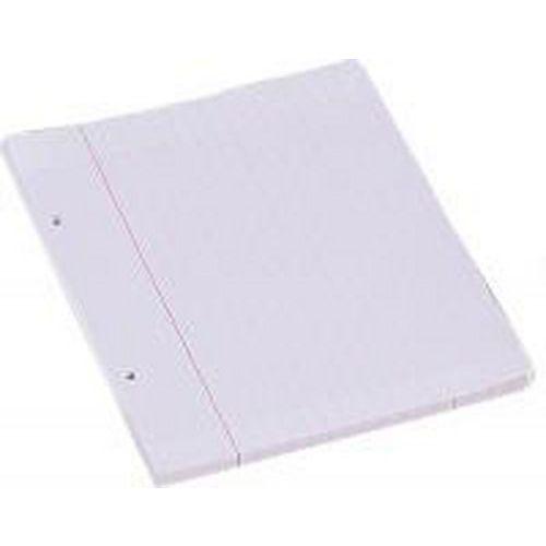 Feuillet recharge classeurs 90g 200 pages 17x22 cm seyes blanc (Etui de 100) thumbnail image 1