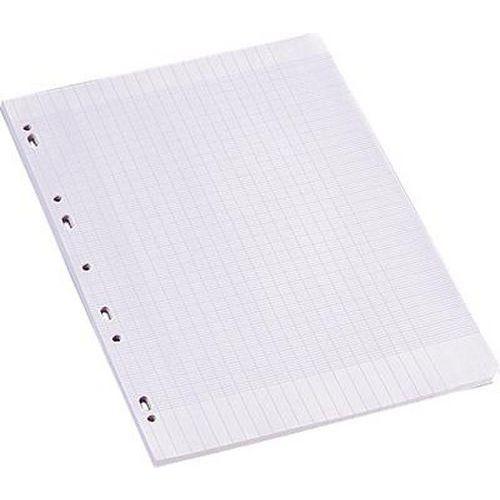 Feuillet recharge classeurs A4 seyes 100 pages blanc 90g NF 90 (Etui de 50) thumbnail image 1