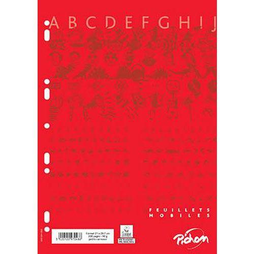 Feuillet recharge classeurs 200 pages A4 5x5 blanc 90g (Etui de 100) thumbnail image 1