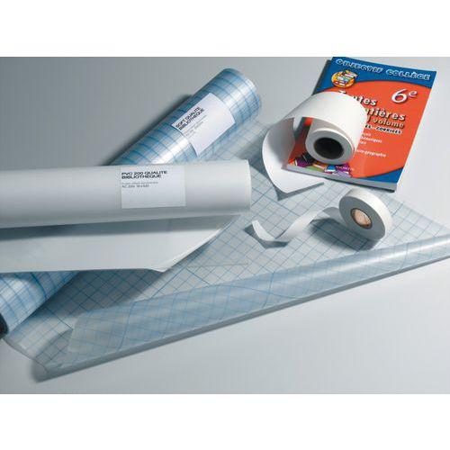 Rouleau adhésif repositionnable PVC soft 70 microns ph neutre 0.61 x 25m thumbnail image 1