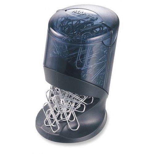 Illustration de : Distributeur de trombones socle aimanté - Maped