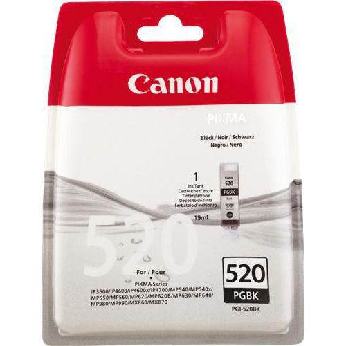 Cartouche jet d'encre PGI-520 BK noire 2932B001 - Canon fullname image