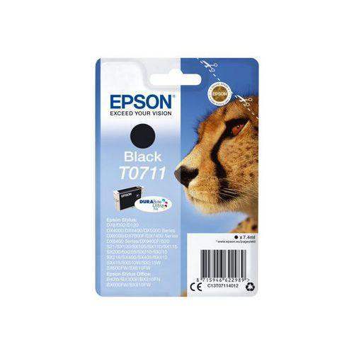 Illustration de : Cartouche encre noire Epson T0711 C13T07114012 - Epson