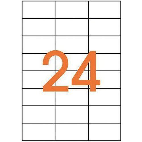 Illustration de : Boîte 2400 étiquettes adhésives 70 x 37 mm - Apli