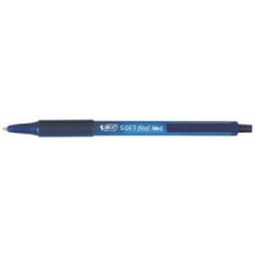 Illustration de : Stylo bille pointe moyenne rétractable “Soft Feel” - Bic