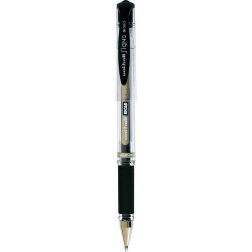 Illustration de : Stylo roller encre gel signo gel broad - Uni-ball