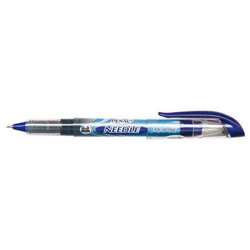 Stylo encre gel liquide pointe aiguille 0.5 mm Penac  - bleu thumbnail image 1