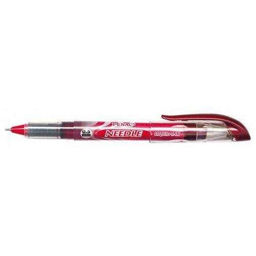 Stylo encre gel liquide pointe aiguille 0.5 mm Penac  - rouge thumbnail image 1