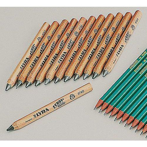 Crayon graphite gros module 12 cm Lyra (Etui de 12) thumbnail image 1