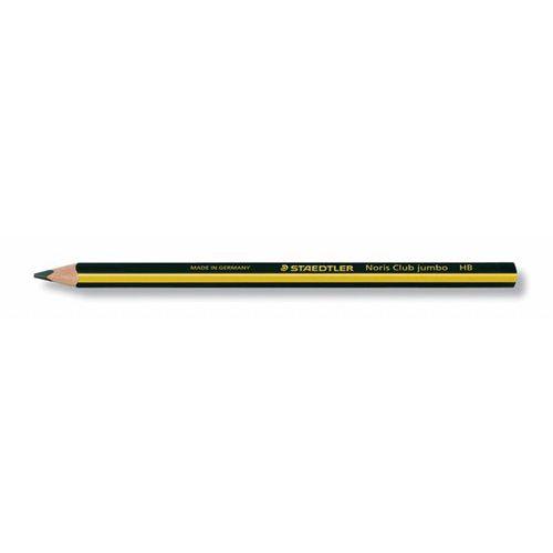 Illustration de : Crayon graphite gros module triangulaire noris - Staedtler
