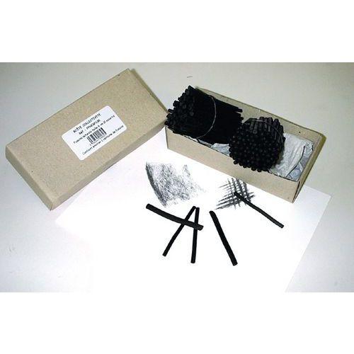 Illustration de : Boîte scolaire 100 fusains 6 cm diamètre 4 à 6 mm - Coates