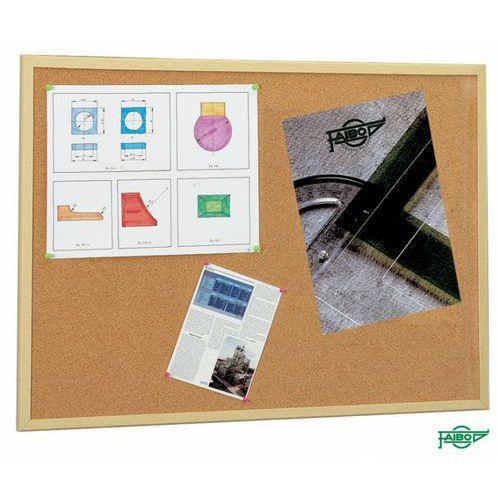 Illustration de : Tableau liège à encadrement bois 40 x 60 cm