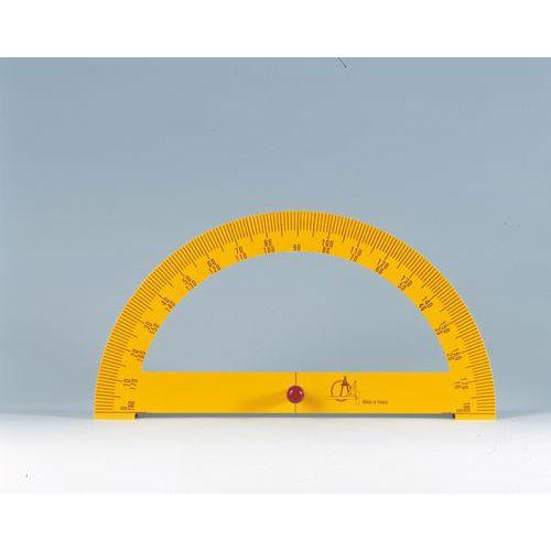 Illustration de : Rapporteur à tableau bois laqué jaune avec poignée - L'arboiserie