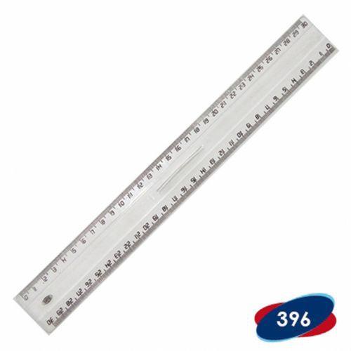 Illustration de : Triple décimètre plastique - Purple