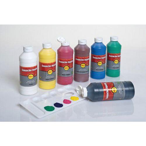 Flacon gouache liquide 500 ml pichon avec bec verseur - blanc thumbnail image 1