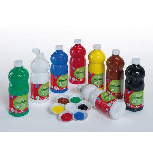 Assortiment 8 flacons 1 litre gouache lot n° 1 - Lefranc Bourgeois fullname image