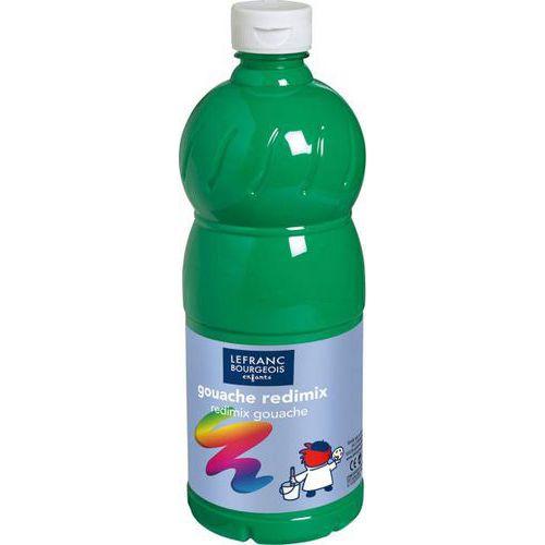 Flacon 500 ml, couleurs acryliques glossy lefranc & bourgeois - vert anis thumbnail image 1