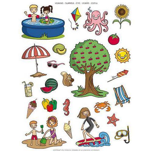 Lot de 48 feuilles gommettes repositionnables thumbnail image 1