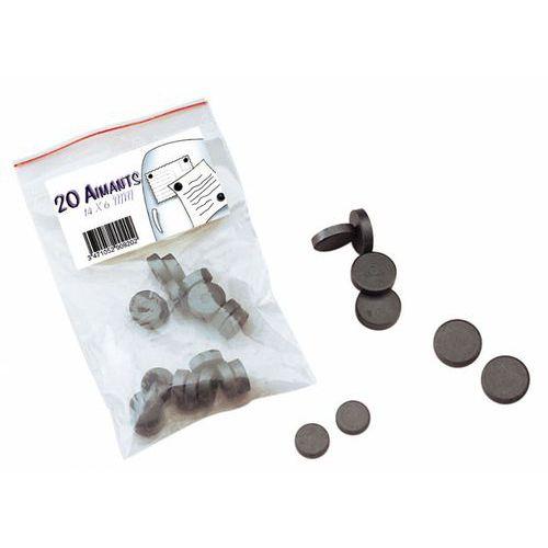 Aimant rond Ø 20 mm x 5 mm d’épaisseur (Sachet de 20) thumbnail image 1