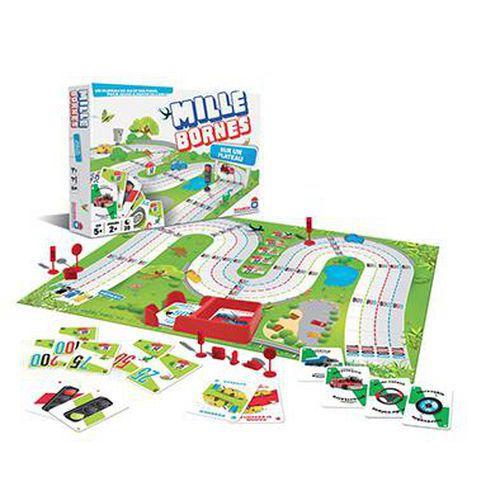 Illustration de : 1000 Bornes sur un plateau