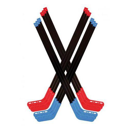 Illustration de : Lot de 12 crosses de hockey