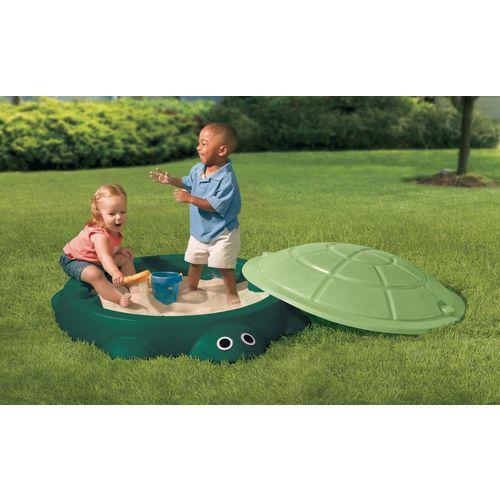 Illustration de : Bac à sable tortue livré sans sable - Little Tikes