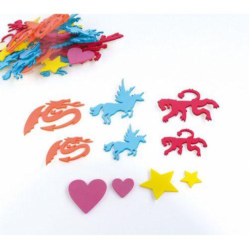 Kit déguisement 250 formes mousse adhésive thème Moyen âge thumbnail image 1