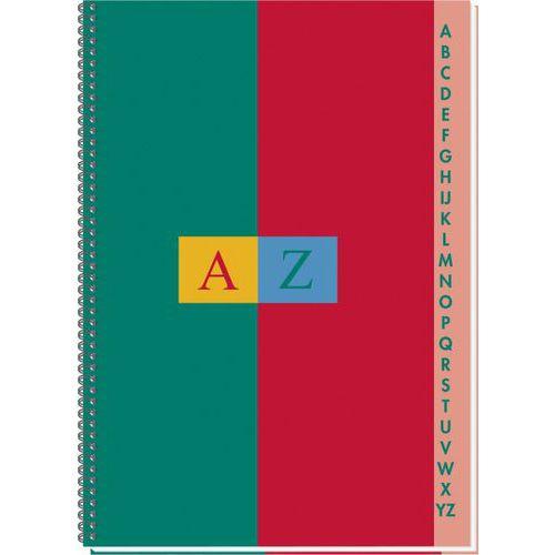 Illustration de : Répertoire reliure hélicoïdale 180 pages A4 70g 5x5 - Conquerant