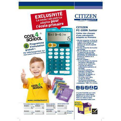 Illustration de : Calculatrice FC junior - Citizen