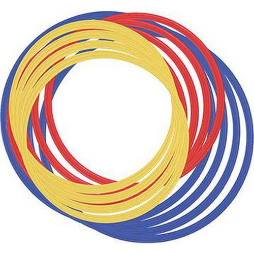 Illustration de : Lot de 12 cercles extra plats