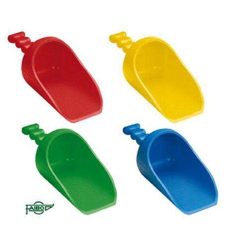 Illustration de : Lot de 4 pelles plastique 23 cm