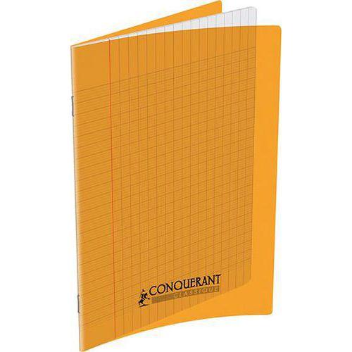 Cahier polypropylène 90g 32 pages seyes 17x22 cm - orange thumbnail image 1