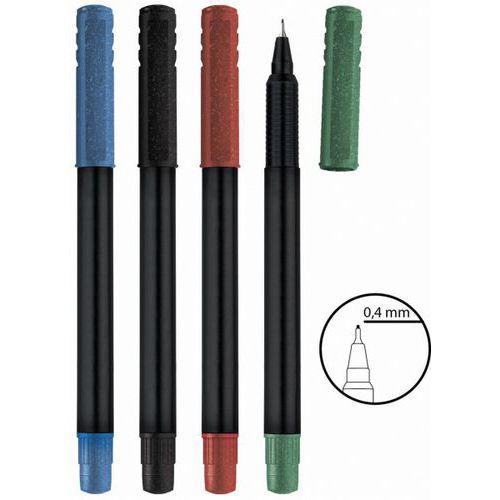 Feutre pointe ultra fine 0.4 mm - rouge thumbnail image 1