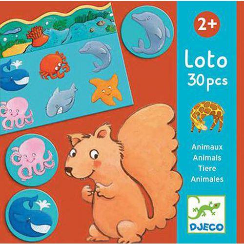 Illustration de : Loto des animaux - Djeco