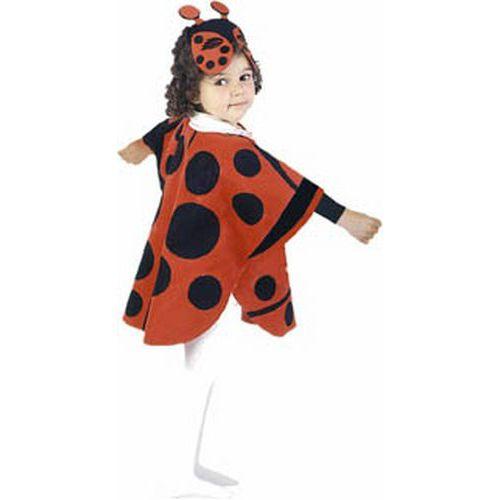 Illustration de : Tissu déguisement mini zoo - coccinelle