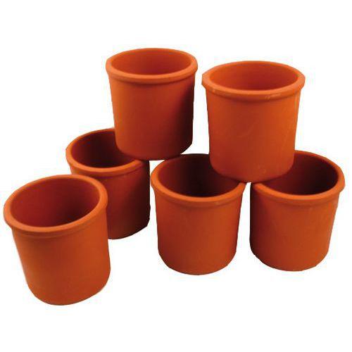 Pot à crayons en terre Ø 85 mm (Lot de 6) thumbnail image 1