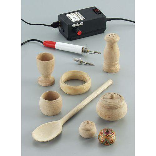 Illustration de : Salière à pyrograver ou à peindre