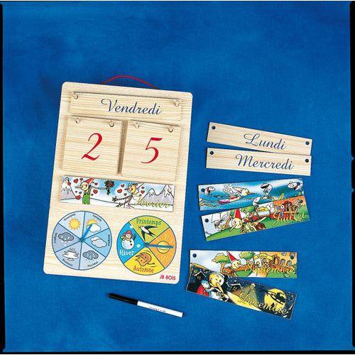Illustration de : Calendrier perpétuel en bois - Jb bois