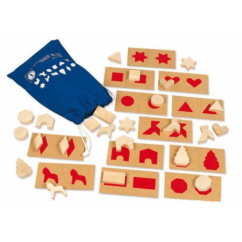 Illustration de : Jeu de reconnaissance visuelle et tactile - Goula