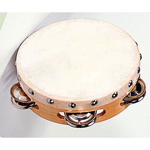 Tambourin 2x4 cymbalettes peau naturelle ø 15 cm thumbnail image 1